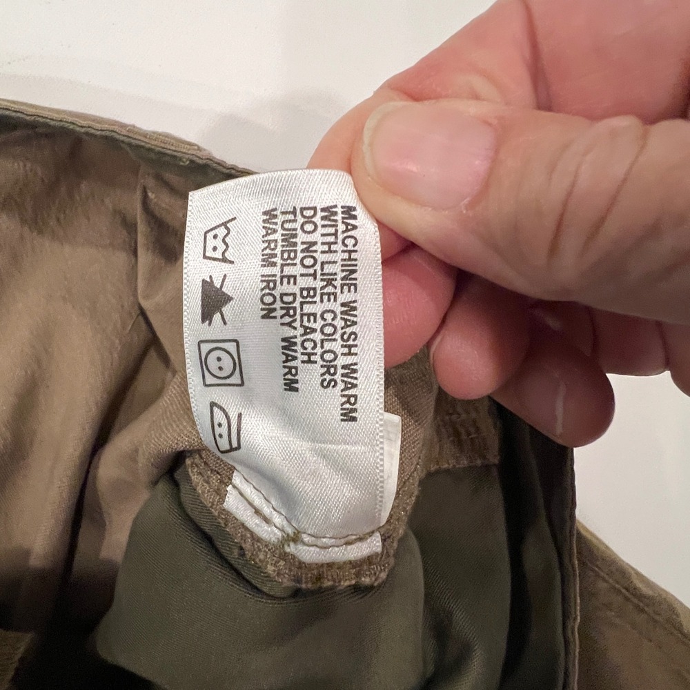 Orvis Chino Shorts Men's 38 Brown Khaki Cotton Outdoors Fishing Coastal Preppy - Picture 4 of 6